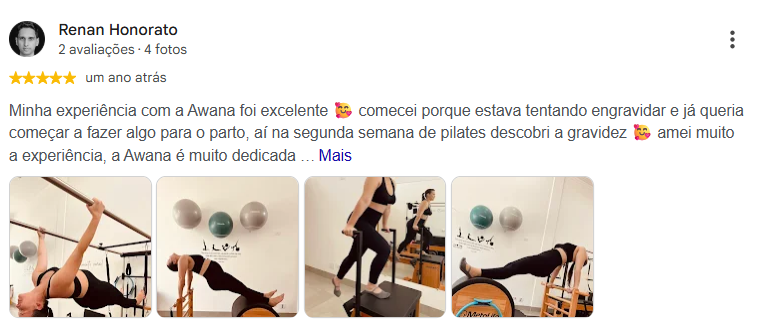 Avaliação Google Meu Negócio